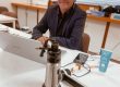 Dr Alan just before a skin cancer clinic in regional Queensland
